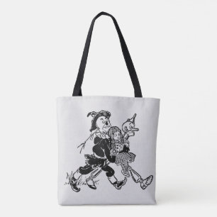 Vintage-Zauberer von Oz Dorothy schläft mit Mohnbl Tasche
