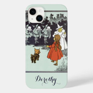 Vintage-Zauberer von Oz Dorothy Toto Glinda Munchk Case-Mate iPhone Hülle