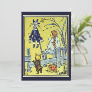 Vintage-Zauberer von Oz, Dorothy Toto trifft Vogel