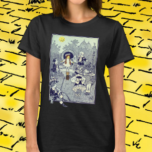 Vintage-Zauberer von Oz, Dorothy trifft die Munchk T-Shirt