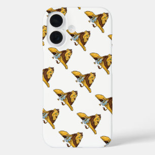 Vintage-Zauberer von Oz, Dorothy und Toto mit Löwe iPhone 16 Hülle