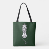 Vintage Zauberer von Oz, Feiger Löwe Tasche (Rückseite)