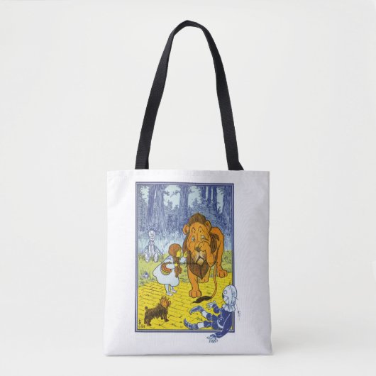 Vintage-Zauberer-von-Oz-Figuren Tasche (Vorderseite)