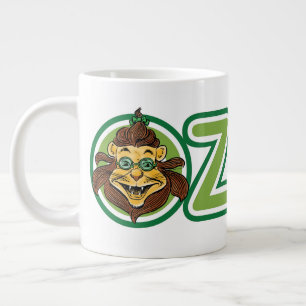 Vintage Zauberer von Oz, Löwe im Buchstaben O Jumbo-Tasse