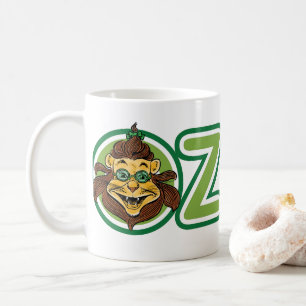 Vintage Zauberer von Oz, Löwe im Buchstaben O Kaffeetasse