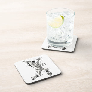 Vintage-Zauberer von Oz Märchen, die Vogelscheuche Getränkeuntersetzer