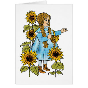 Vintage-Zauberer von Oz Märchen Dorothy Sonnenblum