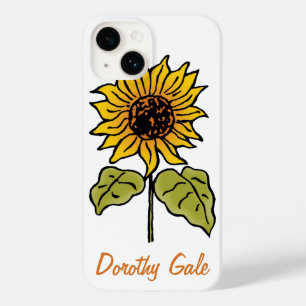Vintage-Zauberer von Oz Märchen Sonnenblume in Blü Case-Mate iPhone 14 Hülle