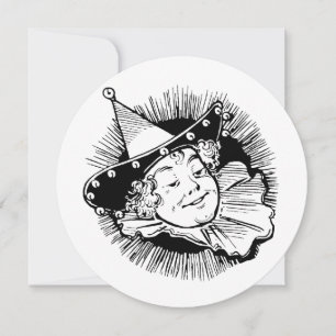 Vintage Zauberer von Oz, Munchkin Mädchen Geburtst Einladung