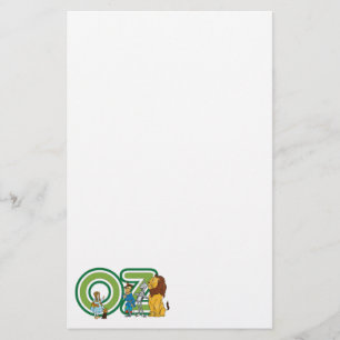 Vintage Zauberer- von Ozcharaktere und Briefpapier