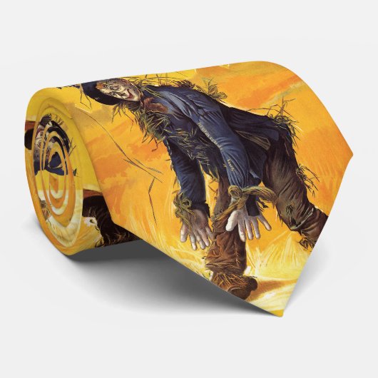 Vintage Zauberer- von Ozvogelscheuche Krawatte (Gerollt)