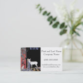 Vintage Zauberkunst von Weibchen und Weißen Feen Visitenkarte (Stehend Vorderseite)