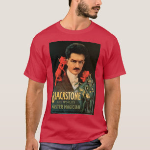 Vintage-Zauberplakat, Großer Blackstone-Zauberer T-Shirt