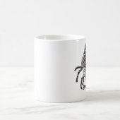 Vintage Zebra-Tasse Kaffeetasse (Mittel)