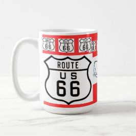Vintage Zeichen-Geschenke des Weg-66 Tasse