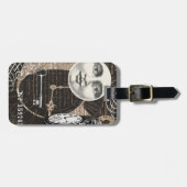 Vintage Zeit funktioniert...Gepäckanhänger Gepäckanhänger (Vorderseite horizontal)