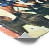 Vintage Zeitschriftenabdeckung Poster (Ecke)