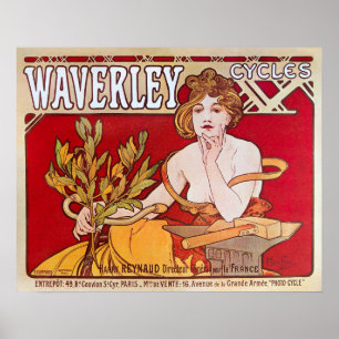 Vintage Zeitschriftenabdeckung/Werbeplakat Poster