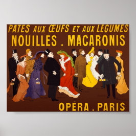 Vintage Zeitschriftenabdeckung/Werbeplakat Poster