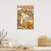 Vintage Zeitschriftenabdeckung/Werbeplakat Poster (Küche)