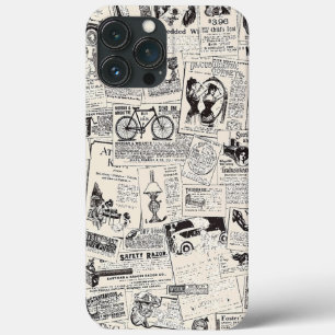 Vintage-Zeitung   Case-Mate iPhone Hülle