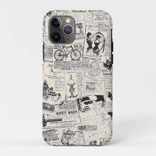 Vintage-Zeitung Case-Mate iPhone Hülle