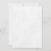 Vintage Zeitung des klassischen Fotos Save The Date (Rückseite)