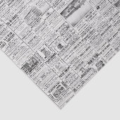 Vintage Zeitung Ephemera Decoupage Seidenpapier (Ausschnitt)