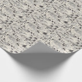 Vintage Zeitung Geschenkpapier (Ecke)