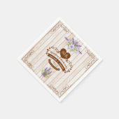 Vintage Zeitung Napkins zum 50. Hochzeitstag Serviette (Ecke)