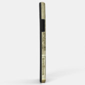 Vintage Zeitung und Schauspiele Case-Mate iPhone Hülle (Hinten/Rechts)