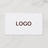 Vintage Zeitungs-Geschäfts-Karte Visitenkarte (Rückseite)