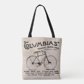 Vintage Zeitungsanzeige Tasche (Rückseite)