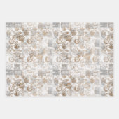 Vintage Zeitungskollektion Geschenkpapier Set (Vorderseite)