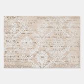 Vintage Zeitungskollektion Geschenkpapier Set (Vorderseite 2)