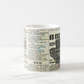 Vintage Zeitungswerbung Kaffeetasse (Mittel)