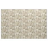 Vintage Zeitungswerbung Rustikal gepflastert Stoff (Fat Quarter (45,7 x 55,9 cm))