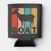 Vintage Ziege Lover Retro Style Ziege Dosenkühler (Vorderseite)