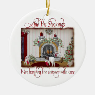 Vintage Ziege Weihnachtsschmuck