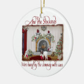 Vintage Ziege Weihnachtsschmuck (Links)