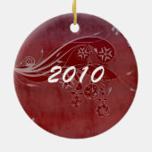 Vintage Ziege Weihnachtsschmuck (Hinten)