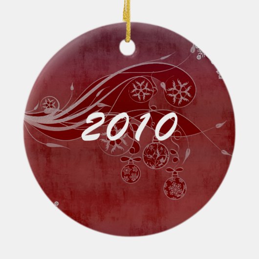 Vintage Ziege Weihnachtsschmuck (Hinten)