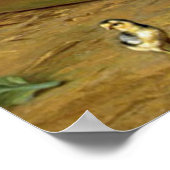 Vintage Ziegen und Hühner Poster (Ecke)