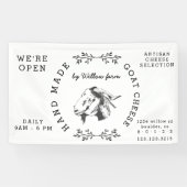 Vintage Ziegenmilch Banner (Horizontal)