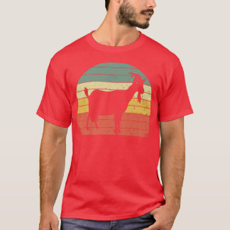 Vintage Ziegenrückführung Tierzucht Bauer Familie T-Shirt