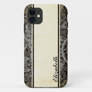 Vintage Zierflora Case-Mate iPhone Hülle
