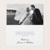 Vintage Ziergegenstände Imitate Goldfolie Danke Ka (Innenseite Aufgefaltet)