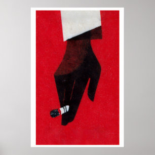 Vintage Zigaretten Streichholzschachtel Druck - Re Poster
