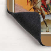 Vintage Zigarren-Grafik Mousepad (Ecke)