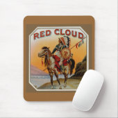 Vintage Zigarren-Grafik Mousepad (Mit Mouse)